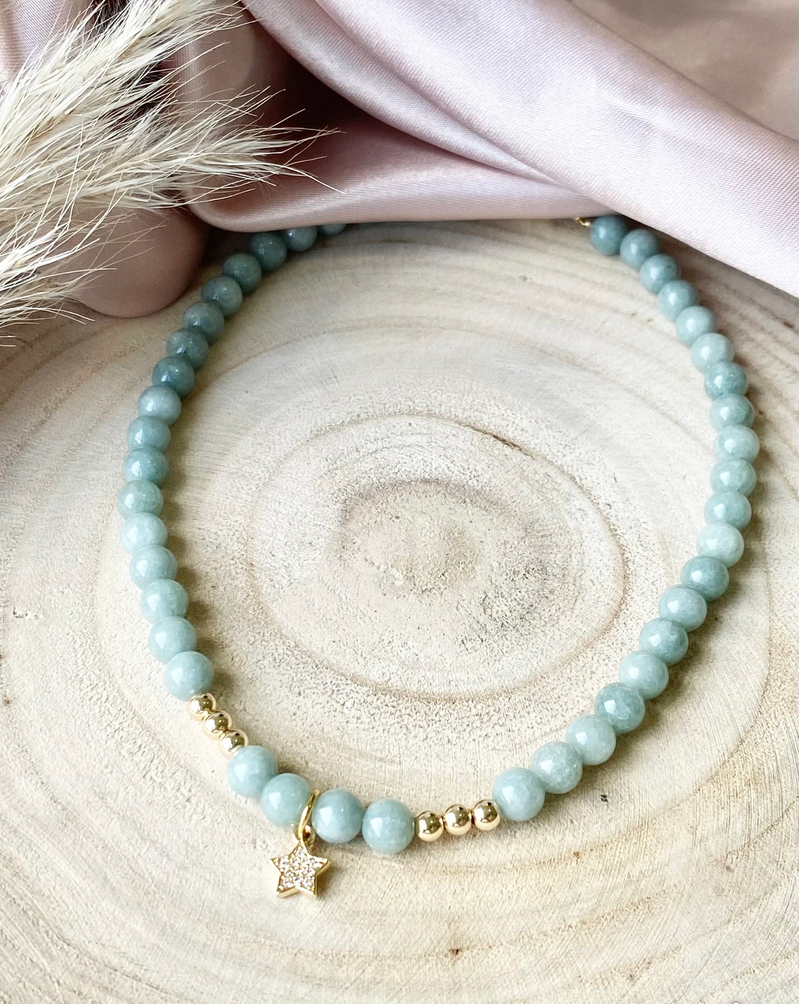Collier LANA ⬖ Jade de birmanie