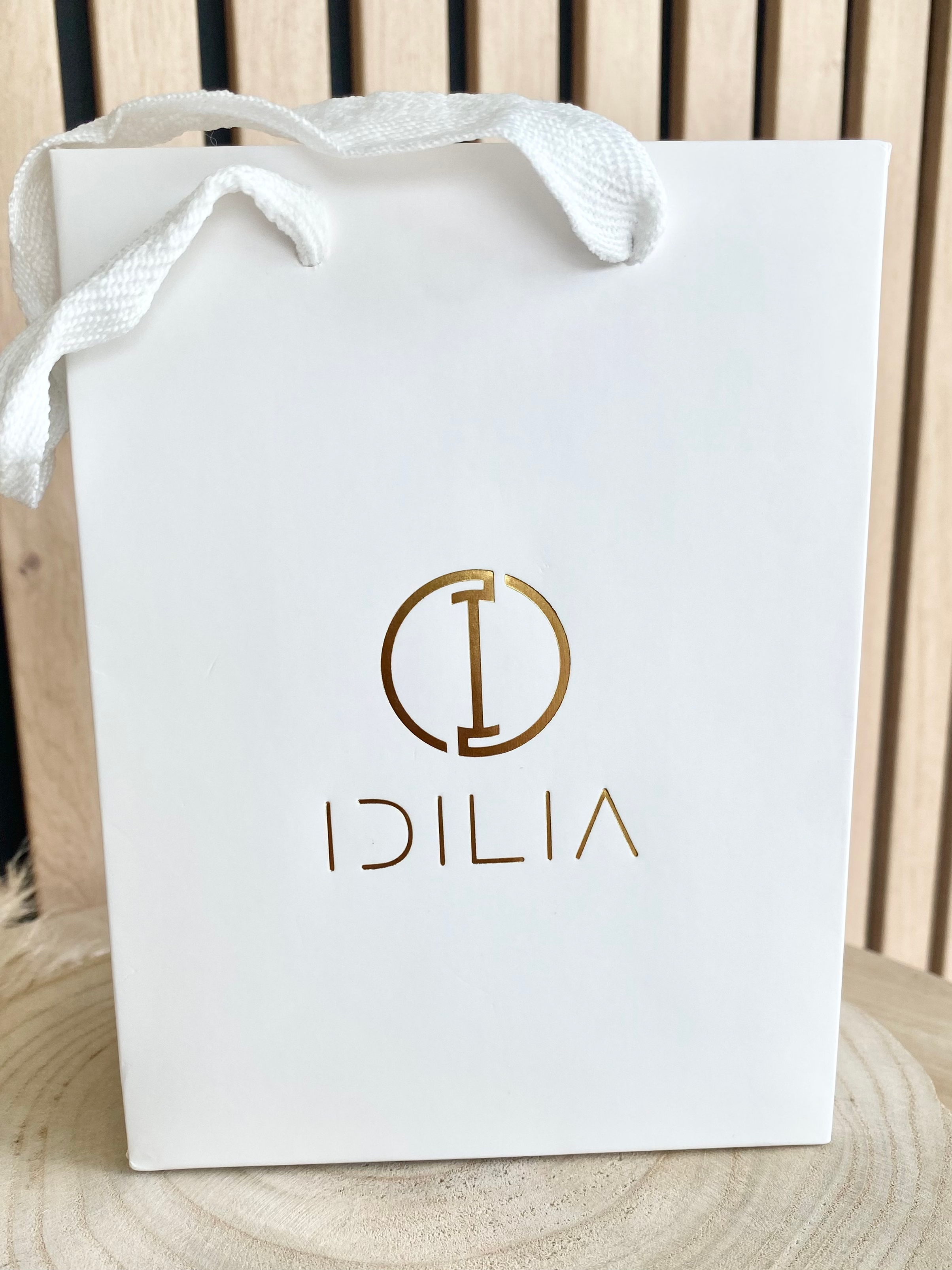Sac cadeau blanc IDILIA