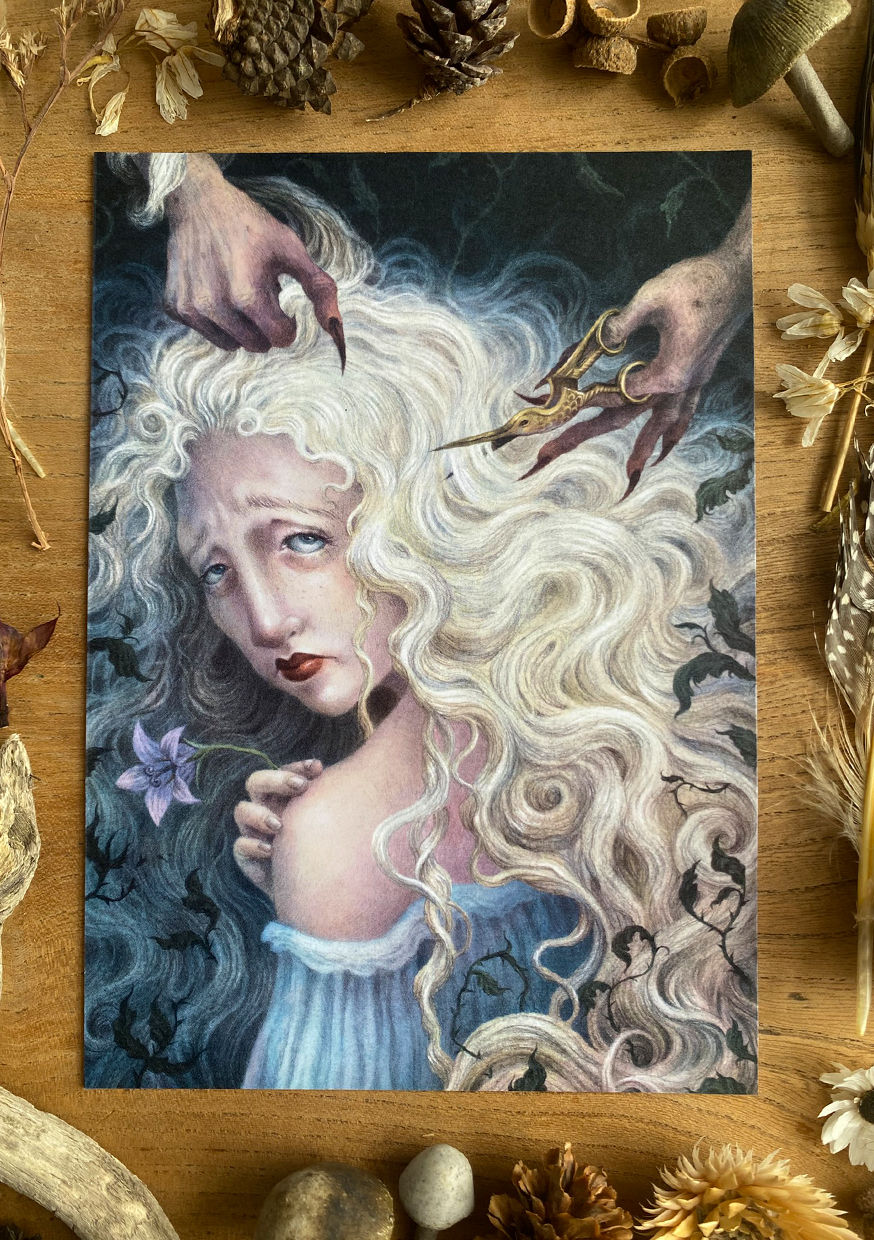 Rapunzel print