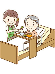 病人のお世話 住吉ケアスタッフ
