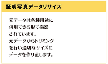 証明写真データリサイズ