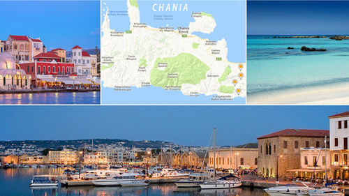 Chania,the diamond of Crete,with the different faces