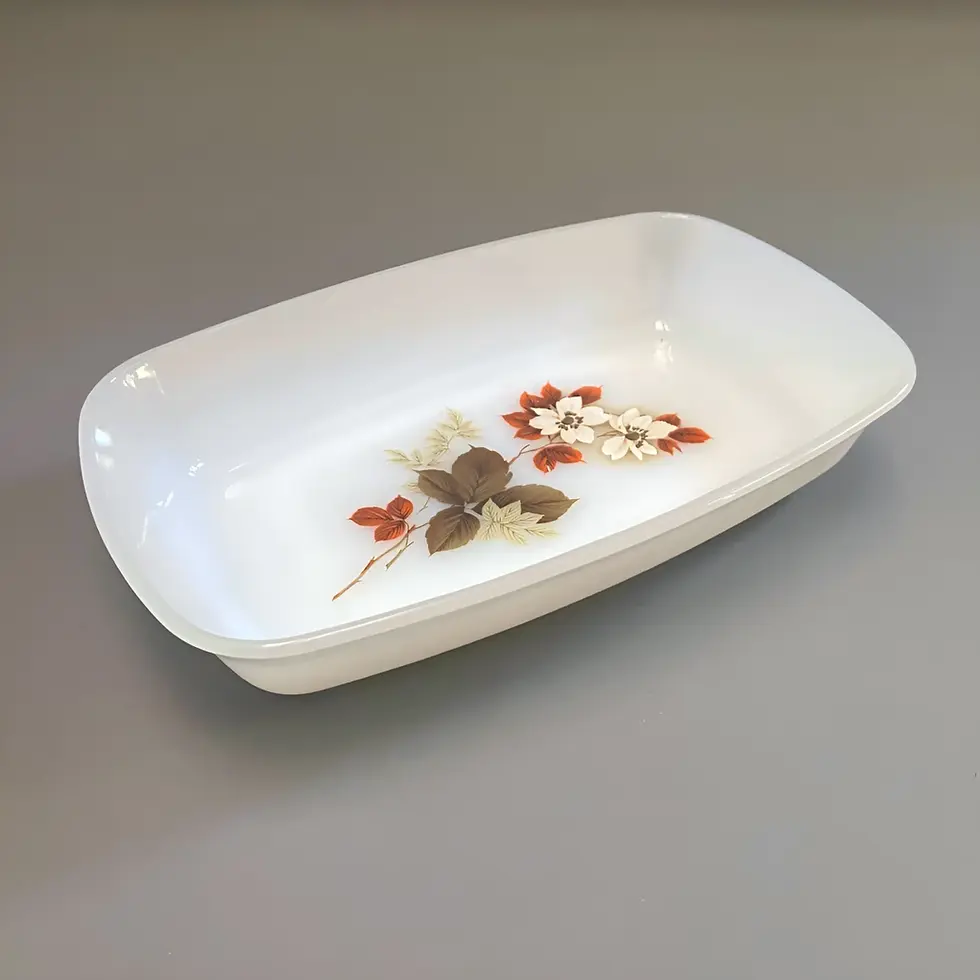 Ravier Arcopal modèle Aubépine fleurs blanches de face