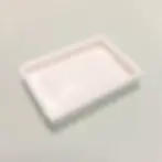 Cendrier publicitaire Soulet en Opalex vue de dessous