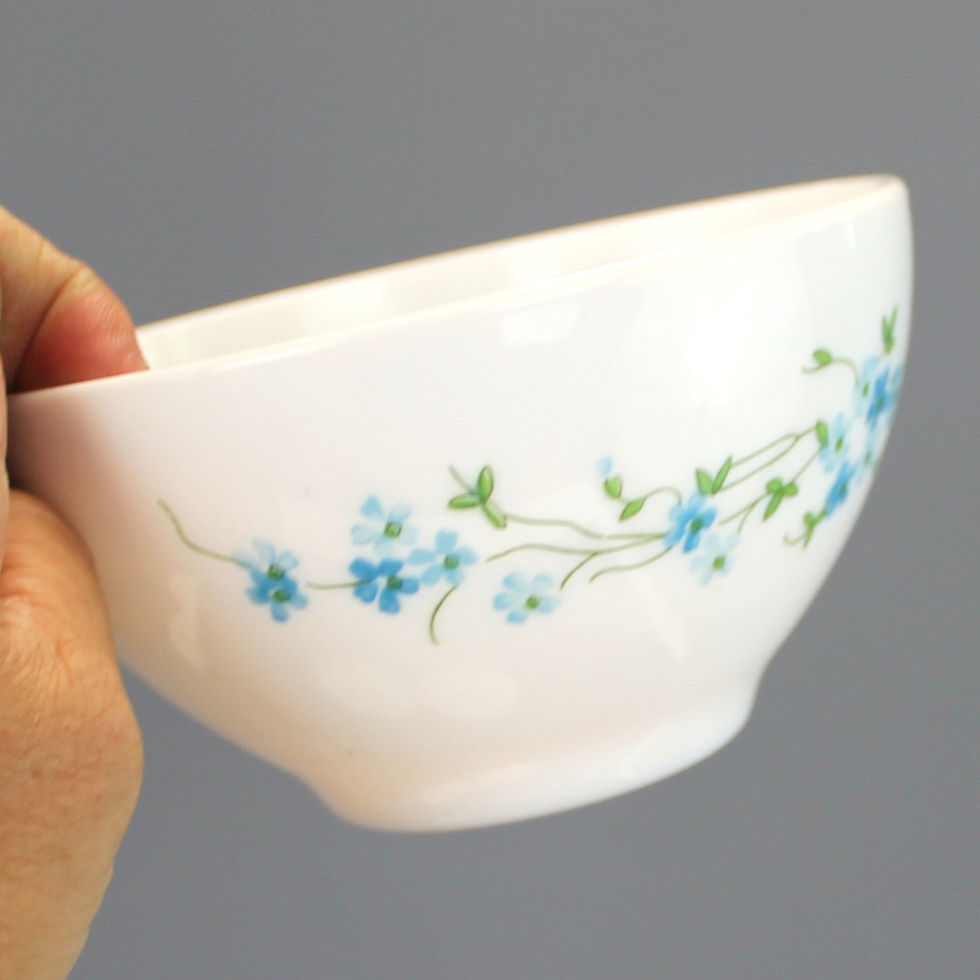 Bol arcopal Veronica Myosotis vue de face