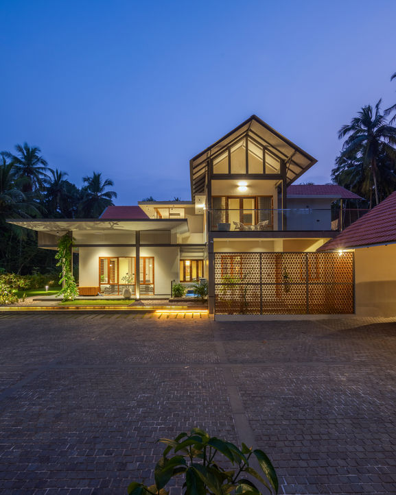 Karyarth Villa: A Dialogue Between Grid, Ground, and Sky