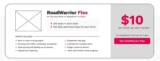 updated pricing card with simple bullets and $10 highlighted