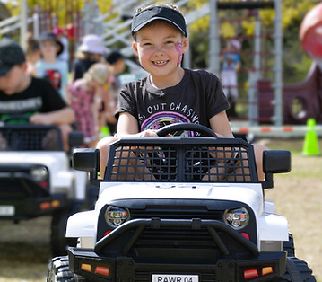 Little Rex Ride on Car Hire Brisbane