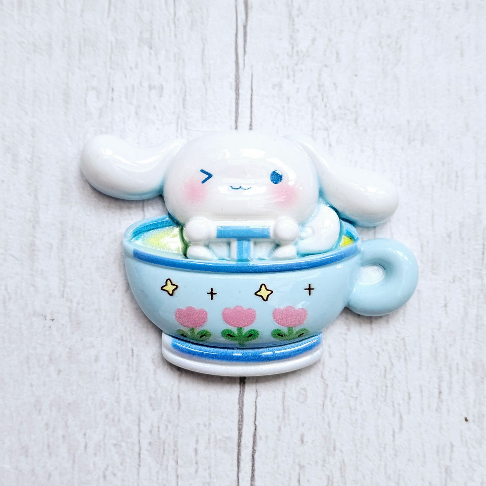 Thumbnail: Hello Kitty Characters Summer Fun Large Resin Flatback Charms