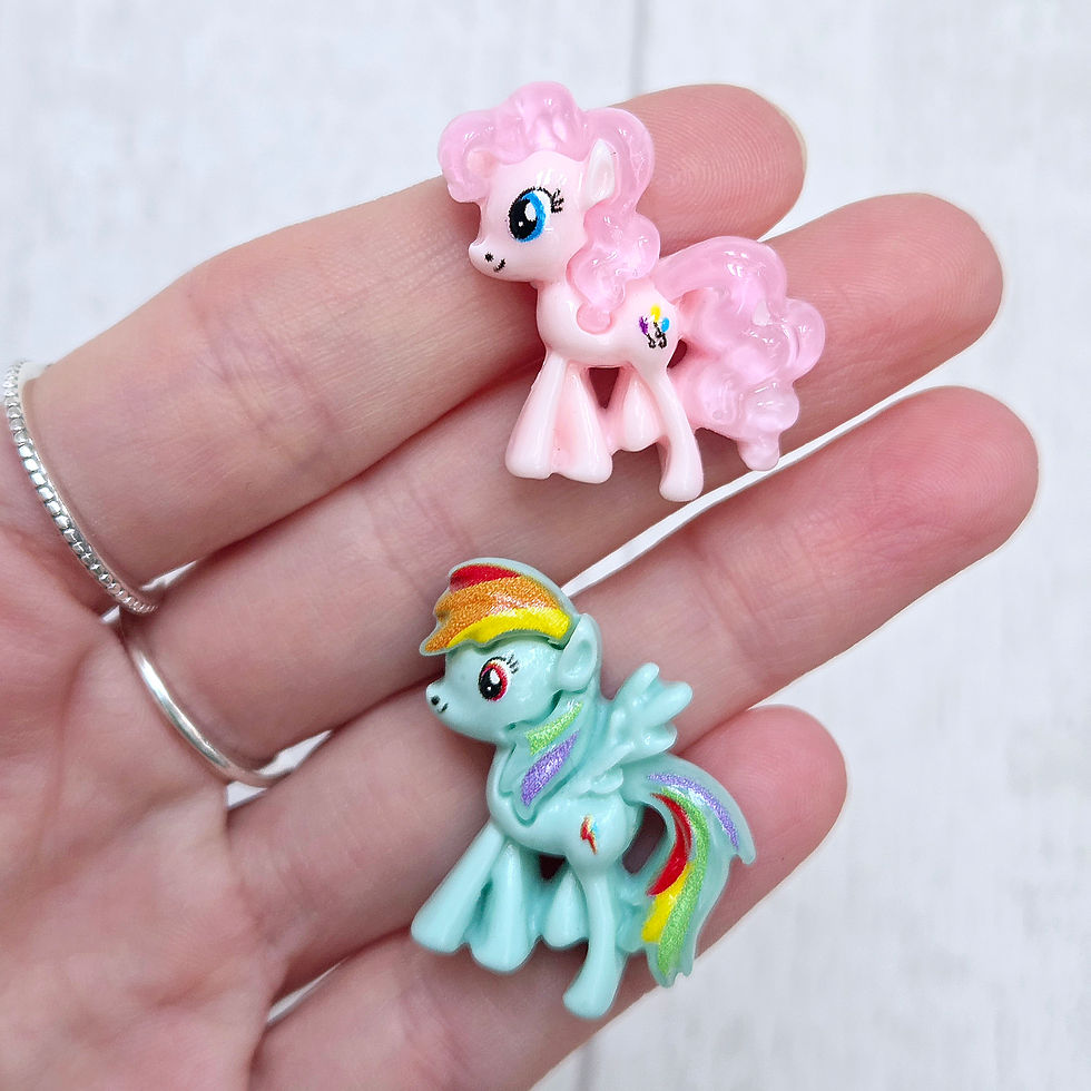 Thumbnail: My Little Pony Resin Flatback Charms