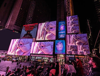 Daisy Collingridge’s Bod Transforms Times Square at Midnight