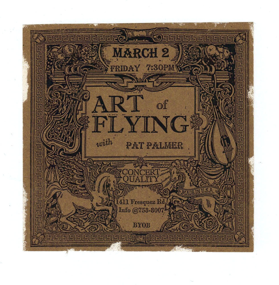 art of flying poster