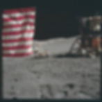 Nasa archives, Apollo 17 moon landing film image