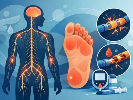 O que é neuropatia diabética?