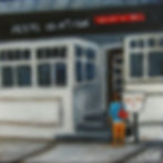 restaurant de Saint-Georges par l'artiste peintre Johanne Maheux