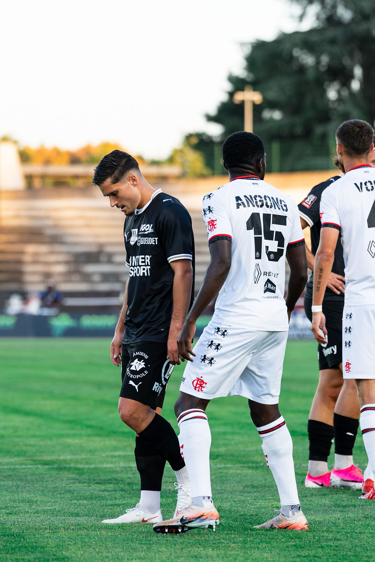 Mathis Colin contre le FC Fleury 91