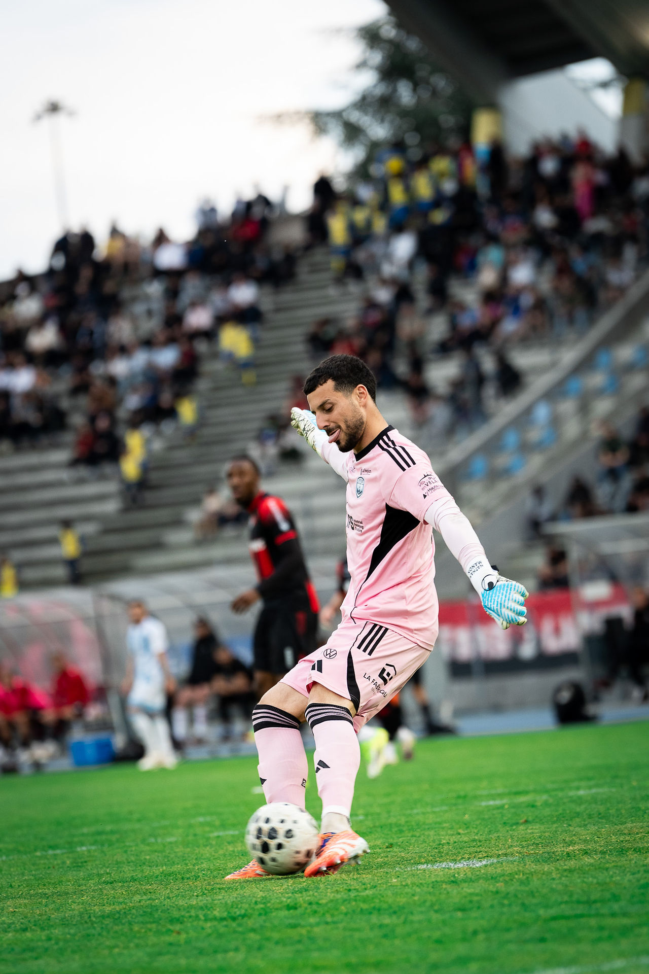 Matis Carvalho contre le FC Fleury 91