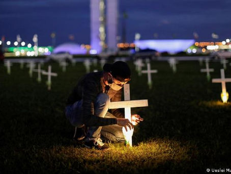 AGRAVANTE: Brasil tem 983 mortes por covid-19 em 24 horas, 408.622 óbitos totais e 24.619 novos caso