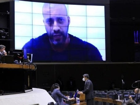CUTUCADA: Por unanimidade, STF aceita denúncia contra deputado Daniel Silveira