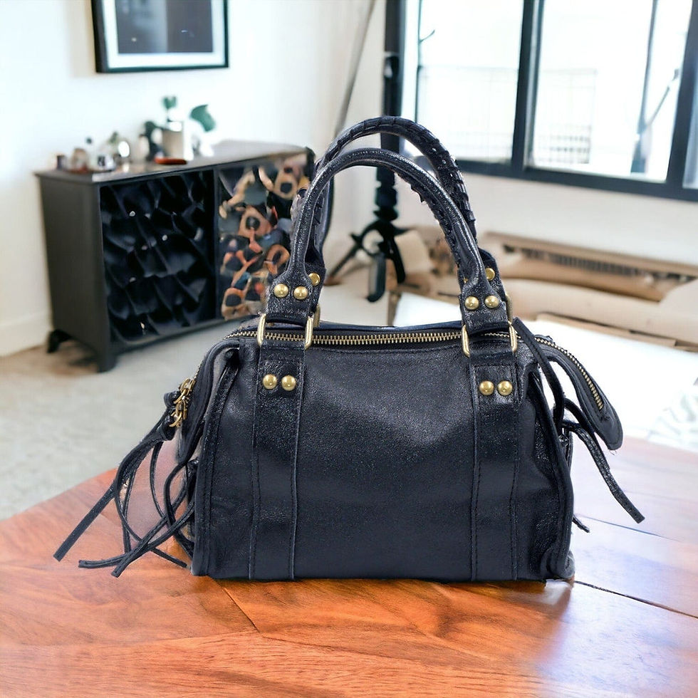Thumbnail: Sac à main cuir