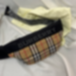 BURBERRY 格紋Logo款 腰包