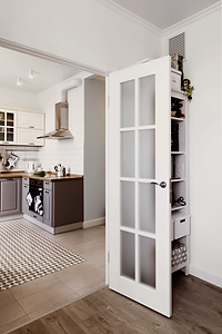 Puerta interior de madera