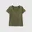 Miniature : T-shirt Kaki manches matelassées 