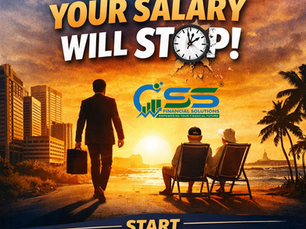 ONE DAY YOUR SALARY WILL STOP!