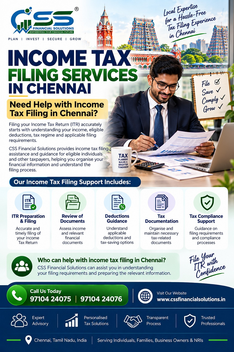 Income Tax Filing Services in Chennai