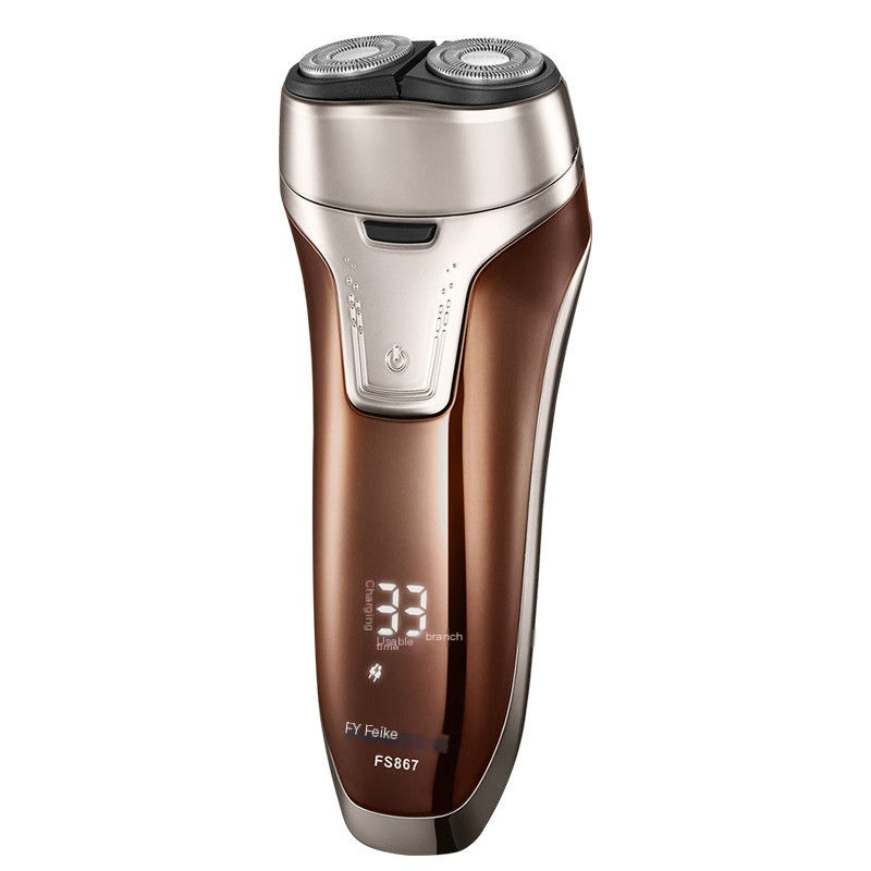 Rechargeable Electric Shaver with Smart Washable Design