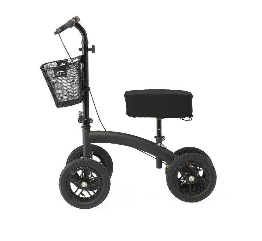 Thumbnail: All-Terrain Knee Walker/Scooter with Big Wheels