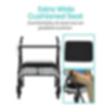 Thumbnail: Bariatric Rollator Walker