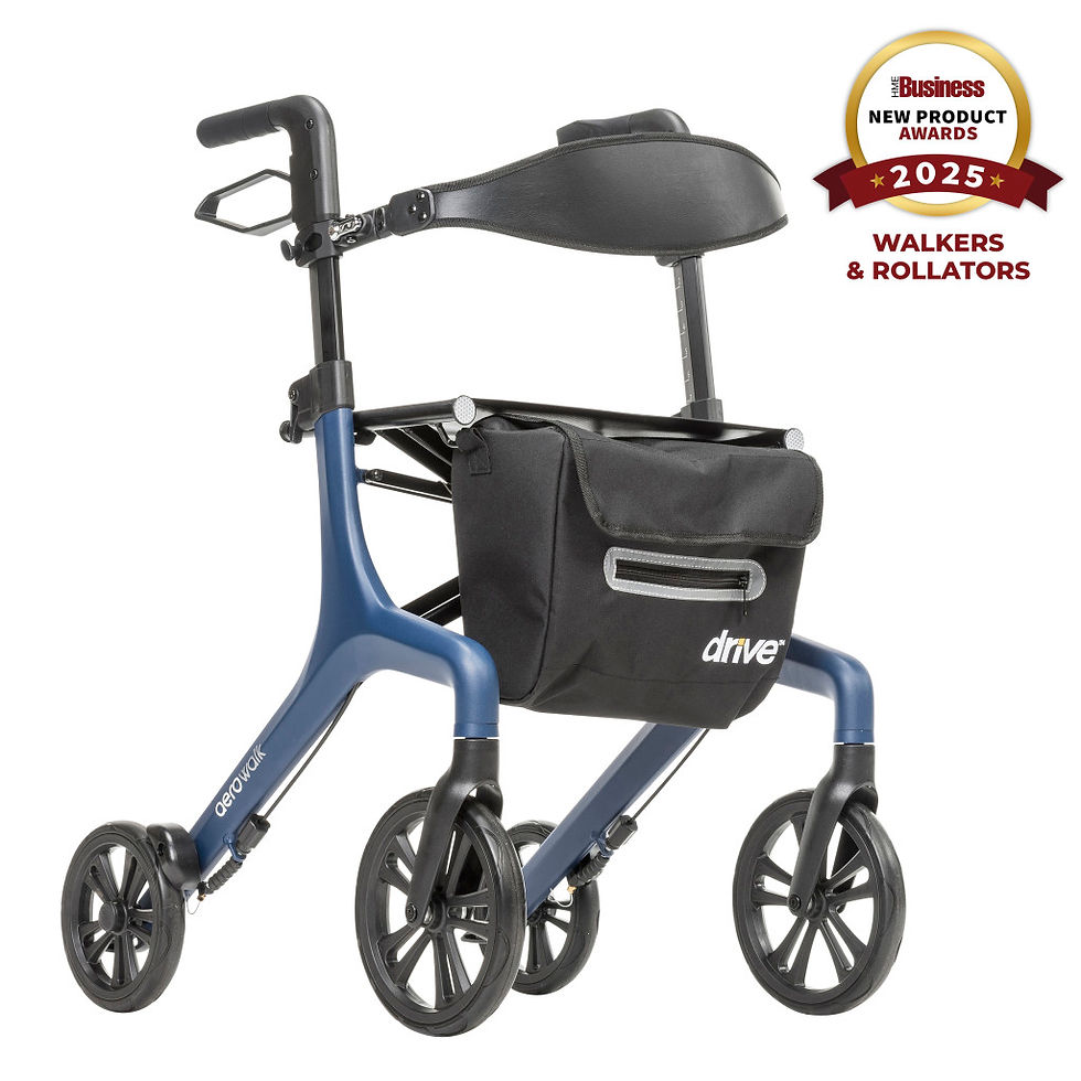 Thumbnail: AeroWalk Ultra-Lite Rollator - Drive