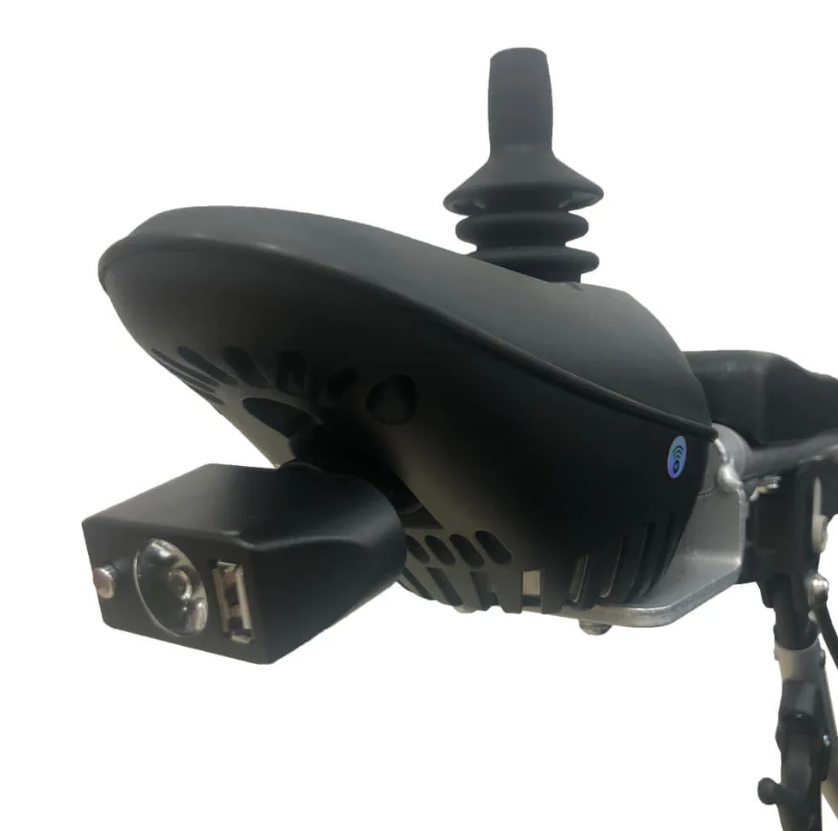 Miniatura: Headlight and USB Connector for Foldable Electric Wheelchair for Travel