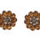 Thumbnail: 1950s Kramer Faux-Topaz Rhinestone Earrings