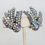Thumbnail: Vintage 1960s Signed Alice Caviness Aurora Borealis Clip Earrings