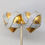 Thumbnail: Vintage Signed Givenchy Goldtone Pavé Clear Rhinestone X Heart Clip Earrings