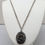 Thumbnail: Vintage Signed Napier Silvertone Floral Locket Necklace, 1971