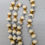 Thumbnail: Vintage Signed Alexis Kirk Modernist Beaded Necklace