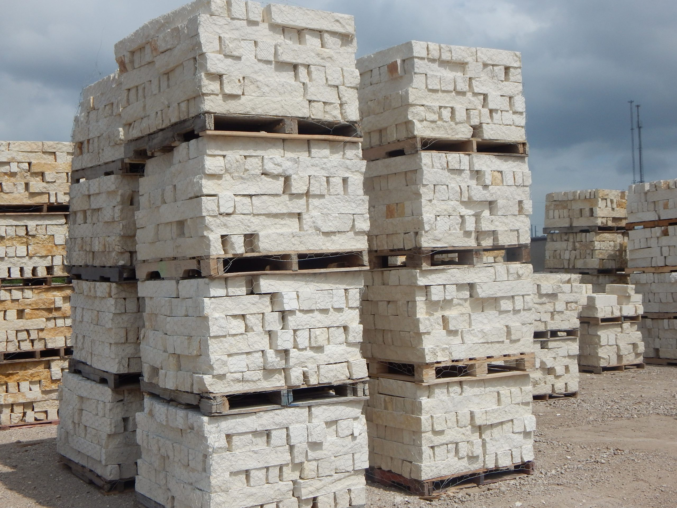 White Limestone Landscape Blocks