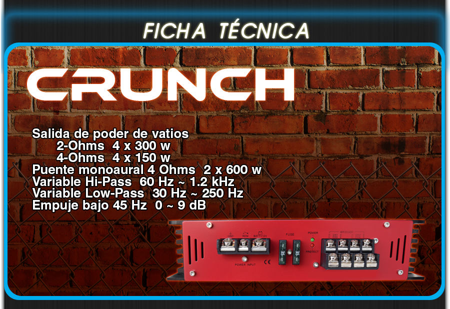 Thumbnail: CRUNCH GTR1200.4