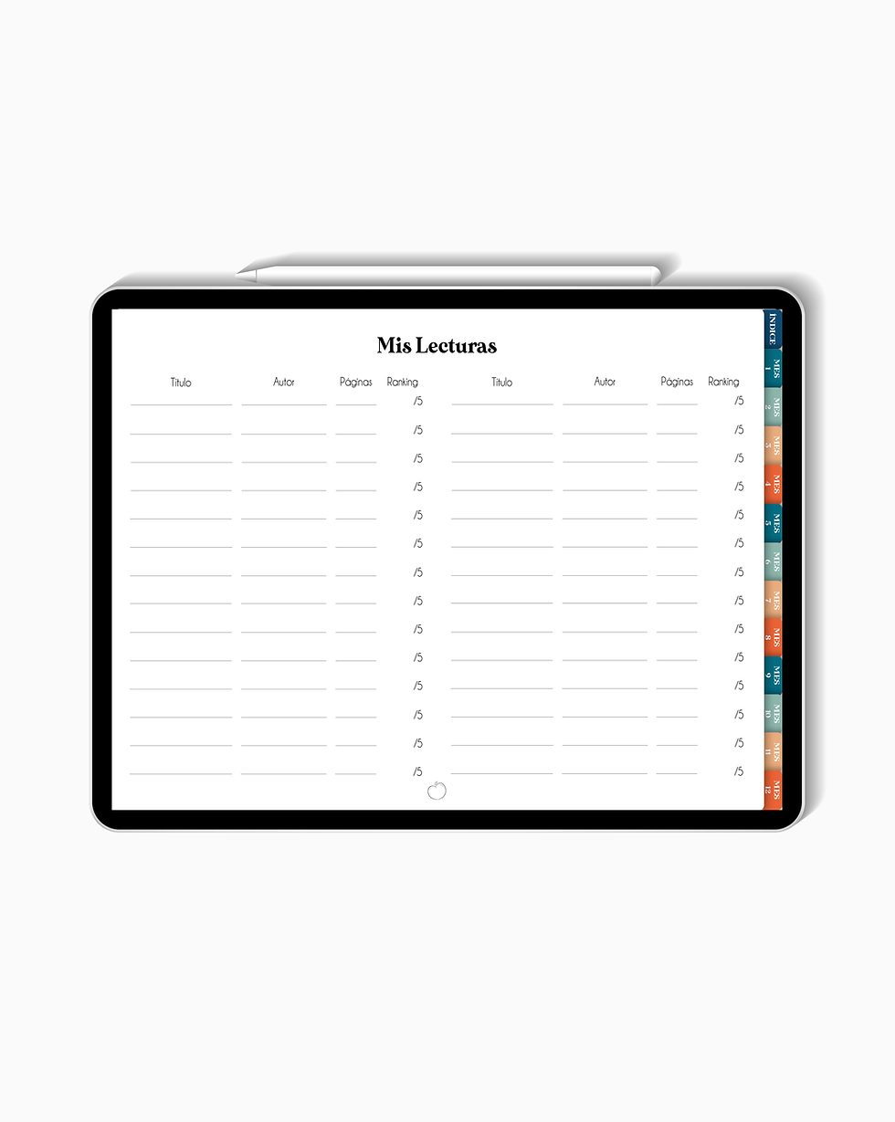 Miniatura: Agenda Digital Atemporal - Retro Horizontal