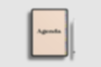 Agenda Digital Atemporal - Pastel Vertical