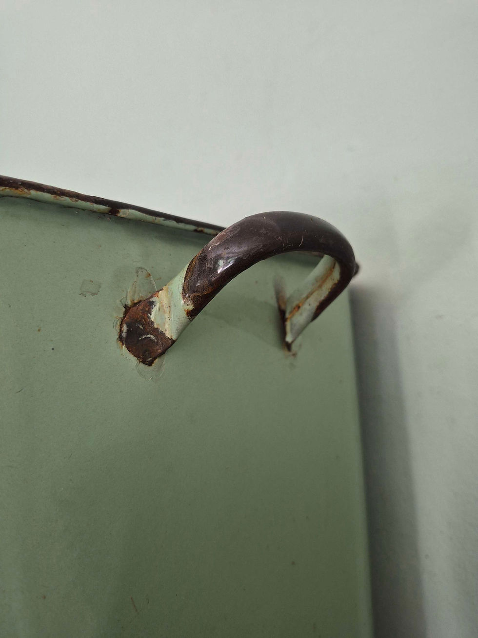 Thumbnail: Vintage Enamel Bread Bin