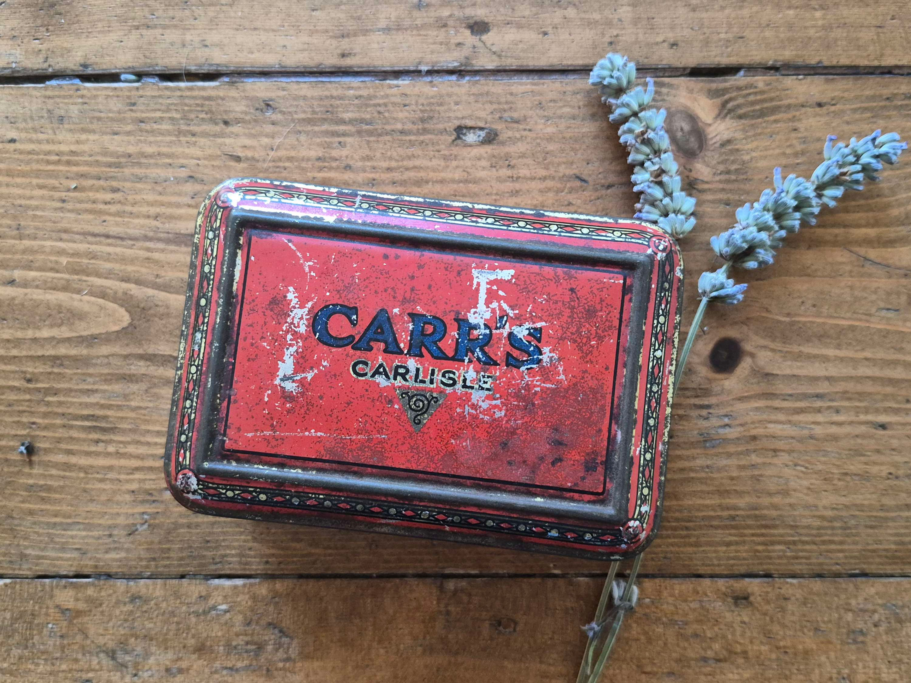Vintage Carrs Sample Tin