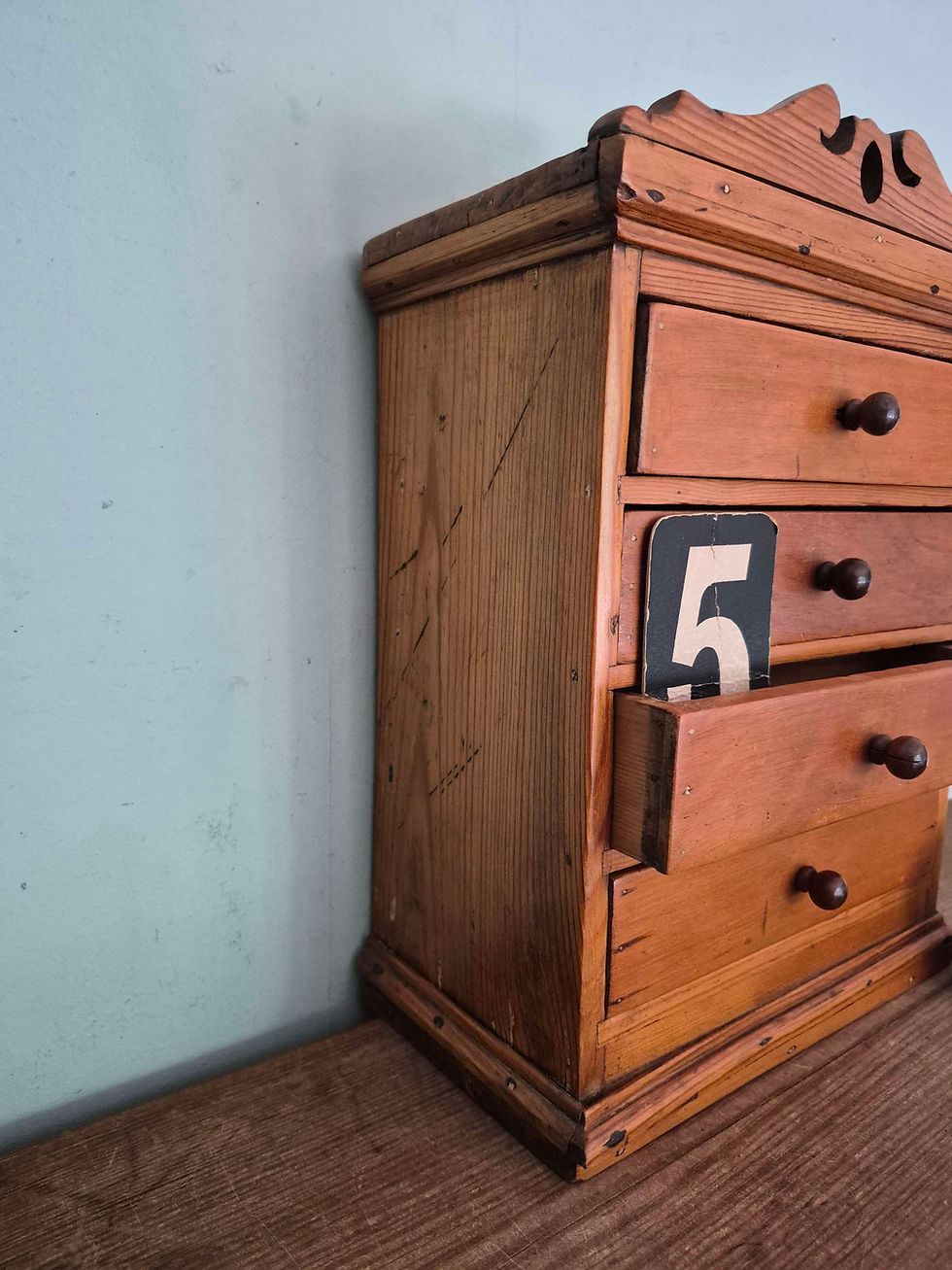 Thumbnail: Vintage Miniature Drawers