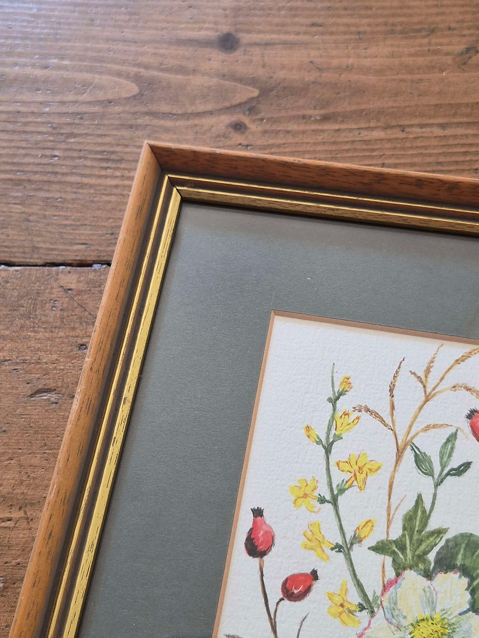 Thumbnail: Vintage Rosehip Watercolour