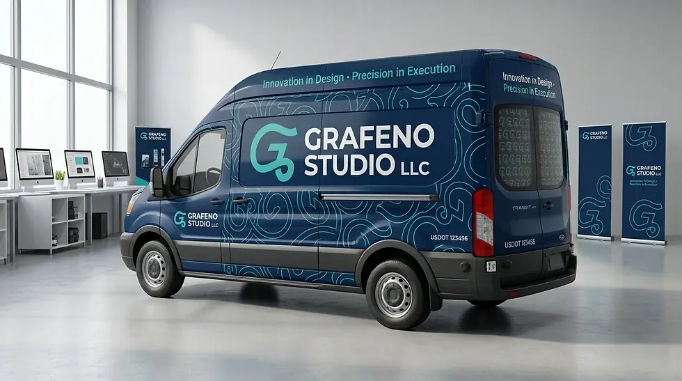 Professional vinyl wrap for an HVAC company truck in Carrollton, TX, featuring durable vinyl graphics designed to withstand the North Texas heat and weather.