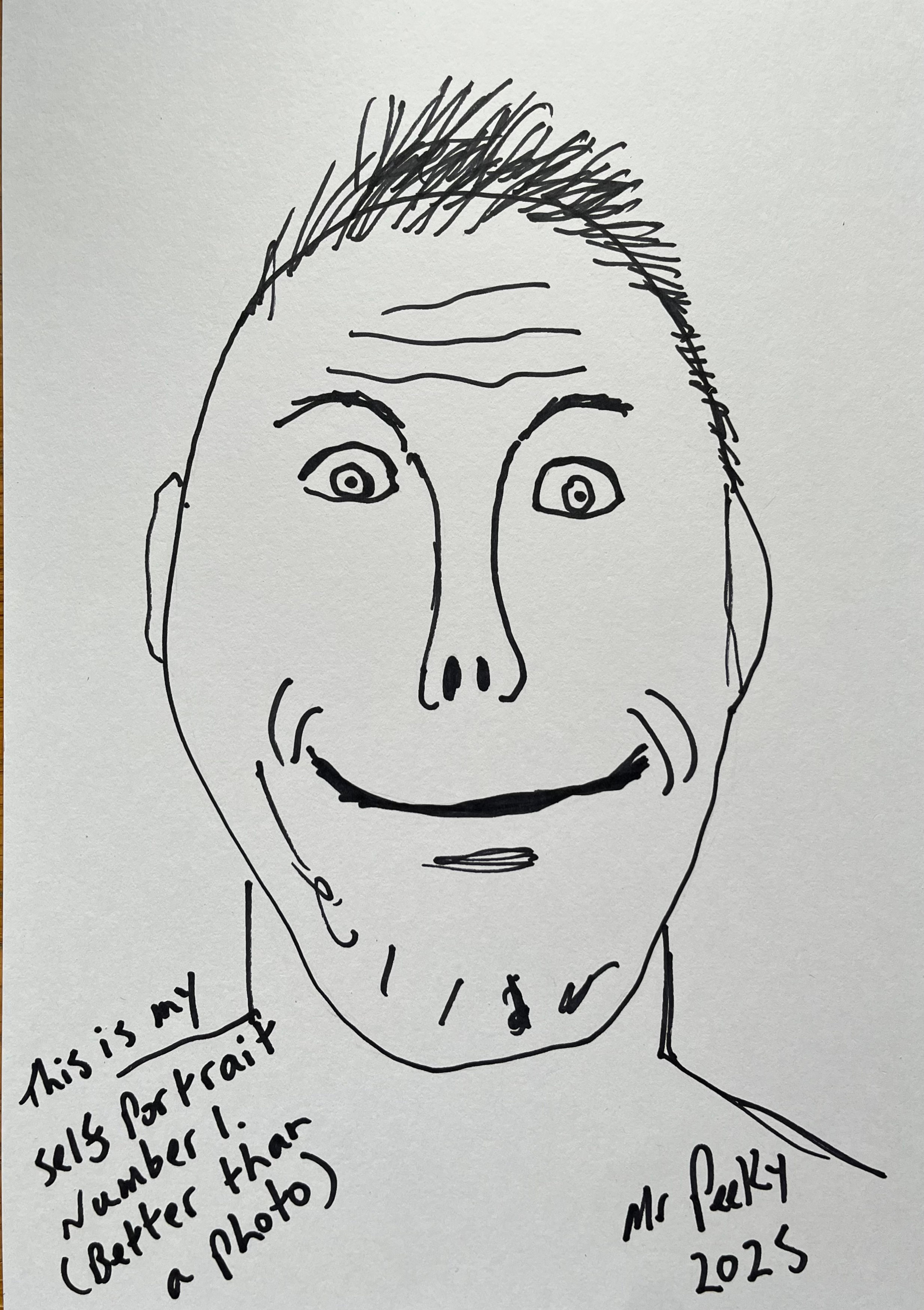 Self Portrait 1 (Better than a photo)