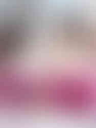 bride with maids and lush pink bouquets